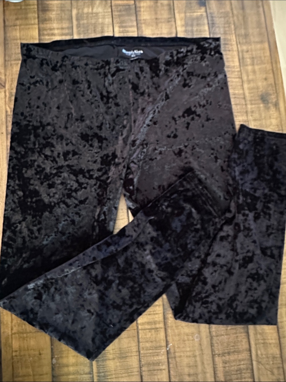 Vera Wang SimplyVera Black velvet feel XL